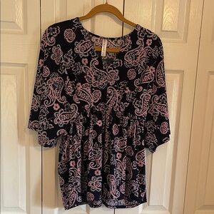 Dear Scarlett Floral Print Women's Top